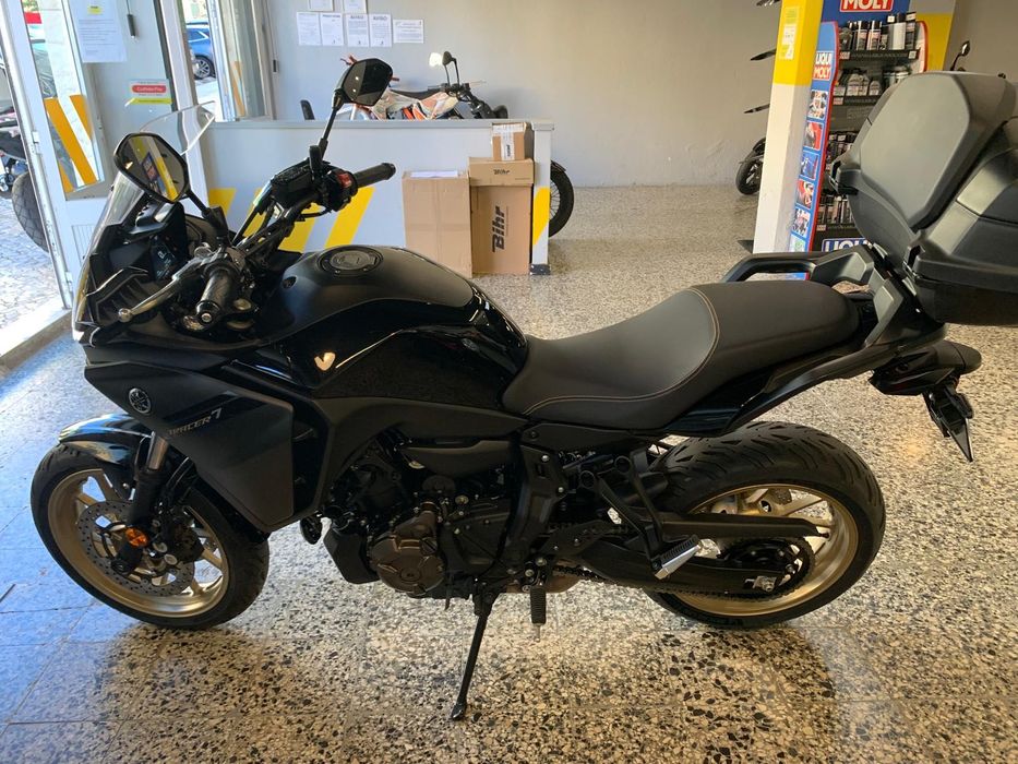 Yamaha Tracer 7 Em estado novo, Top Case Yamaha, 1104 Kms