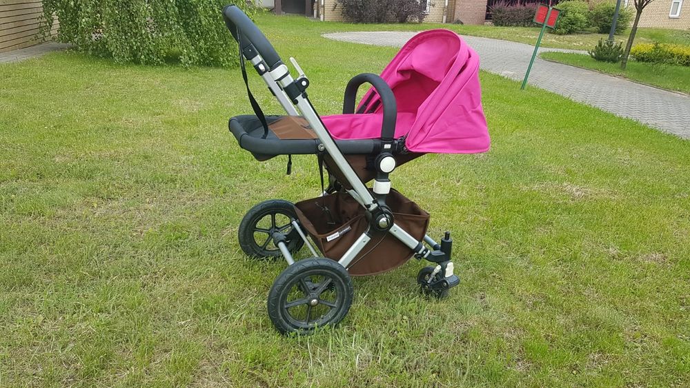 Wózek Bugaboo Cameleon 2 3w1 zestaw dodatki dostawka dla starszego