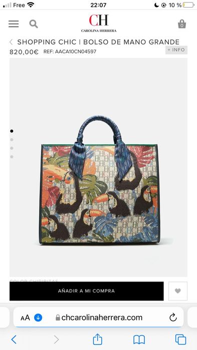 Carteiras carolina herrera