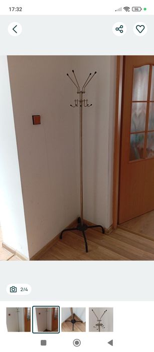 Wieszak na ubrania PRL