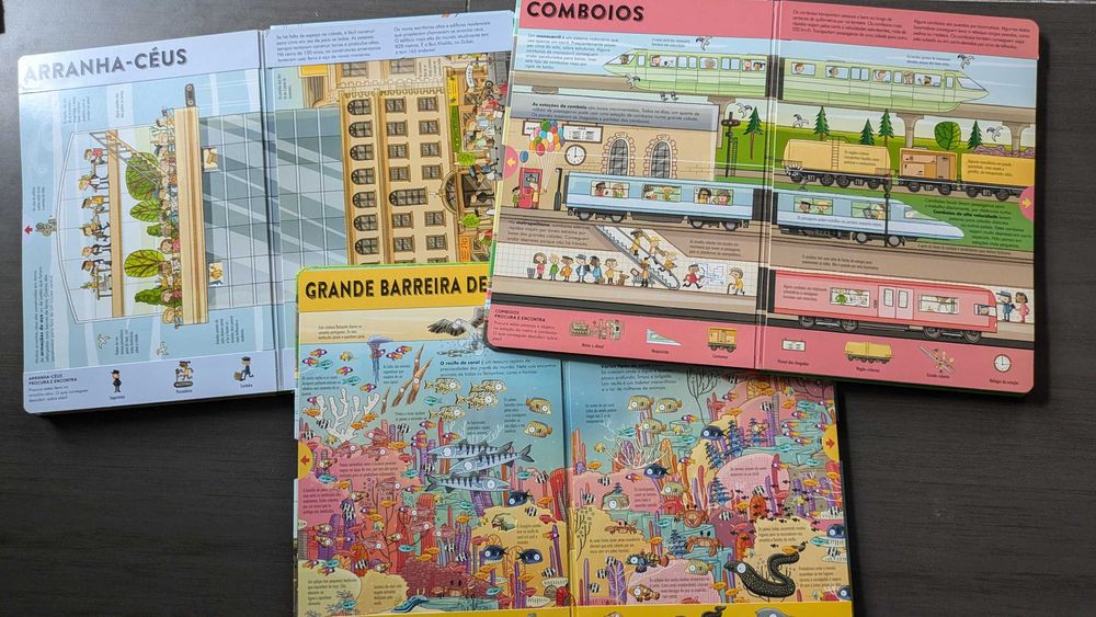 livro PUXA E DESCOBRE: explora cenários panorâmicos gigantes
BOOKSMILE