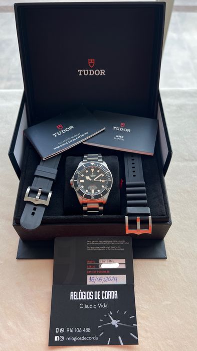 Relógio Tudor Pelagos LHD (Full set 2024)