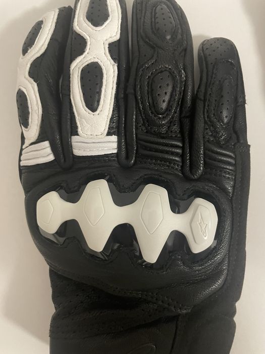 Luvas para mota(Clever V3 gloves da alpinestars)