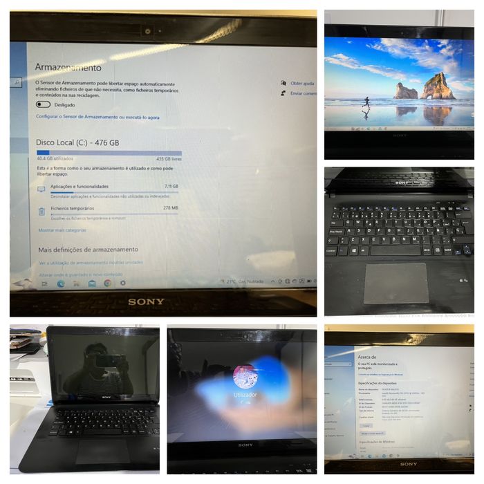Vende-se PC Sony Vaio