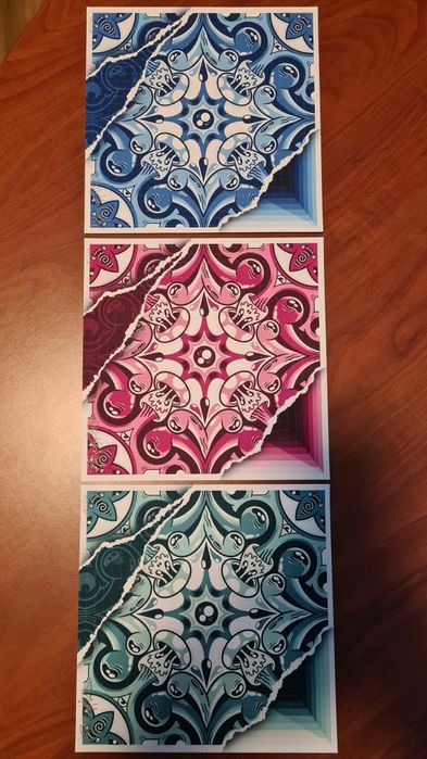 Add Fuel set 3 imagens 19cmx19cm