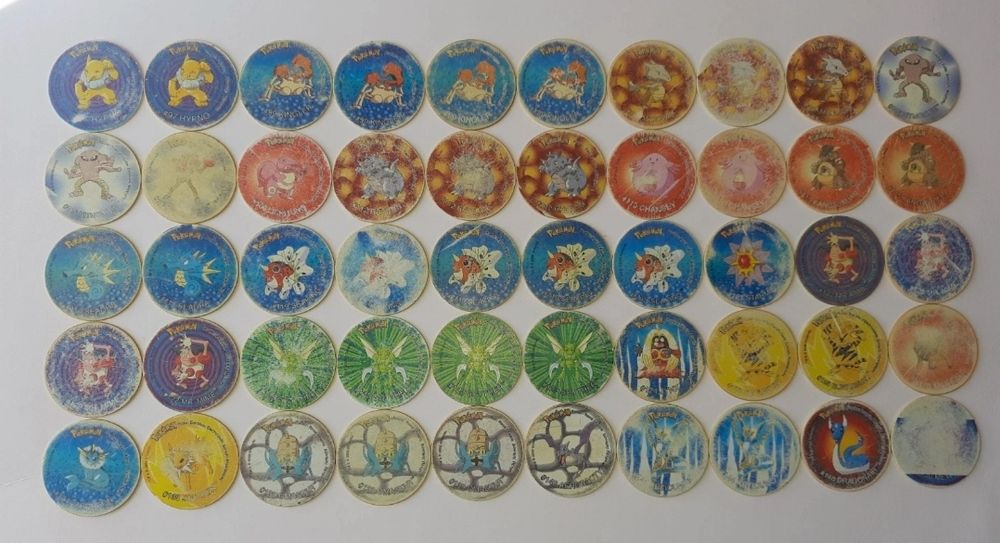 Tazos Pokemon 2 - venda à unidade