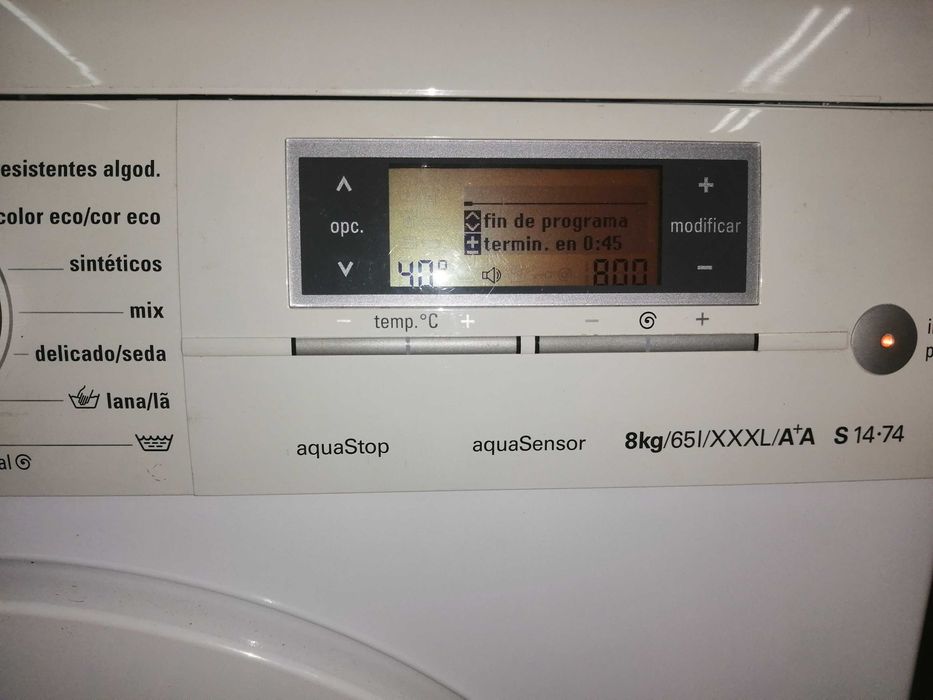 Máquina Roupa Siemens 8kg