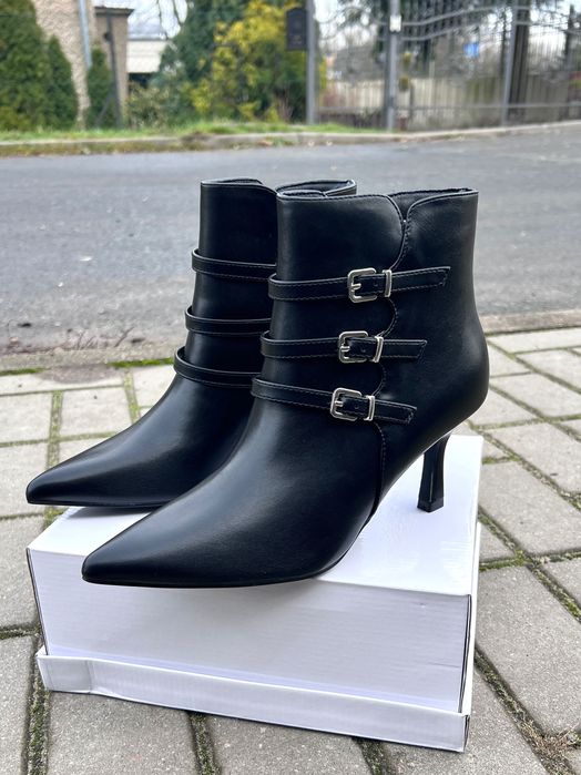39 Sklep nowe botki damskie na szpilce 6619e