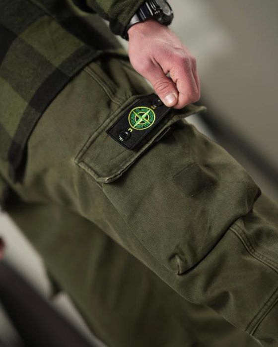 Зимові штани джогери stone oliva