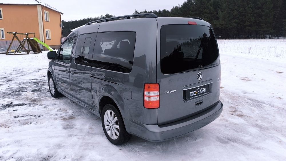 ///Piękny VW Caddy Maxi 7-osób 1,6 TDI CR 2013r  z Niemiec///
