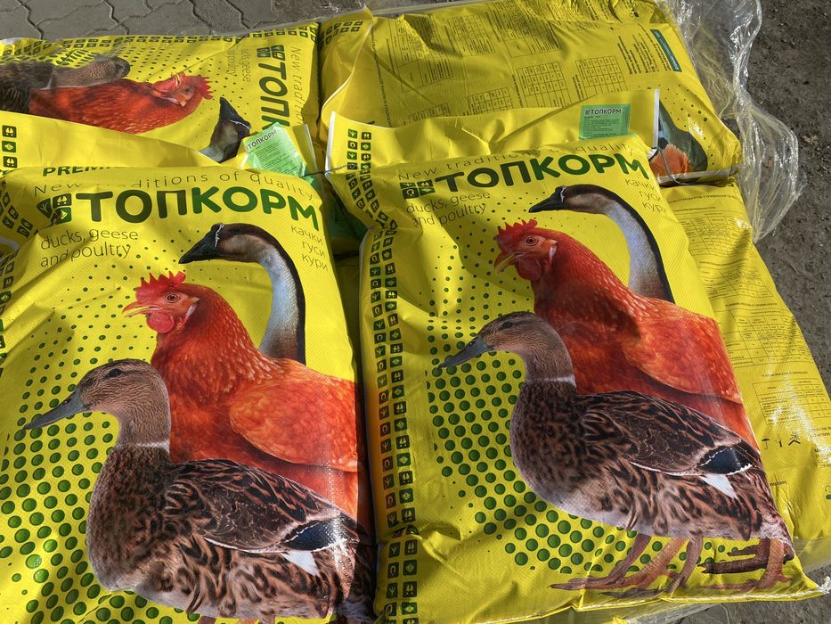 "ТОПКОРМ" корм для птиці
