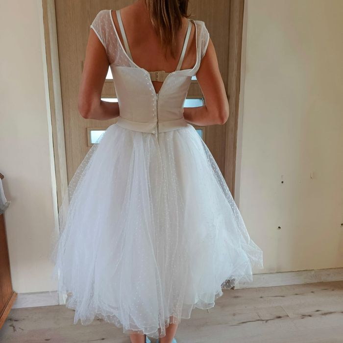 Sukienka Ślubna Midi