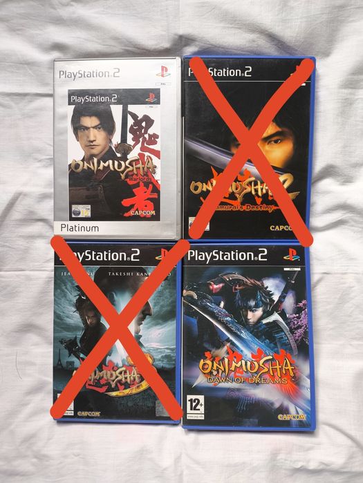 Pack Jogos Onimusha (PS2)