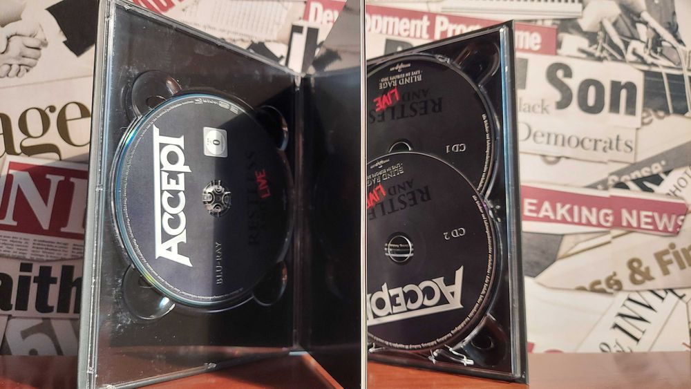 Accept - Restless And Live Koncert na Blu-ray + 2xCD