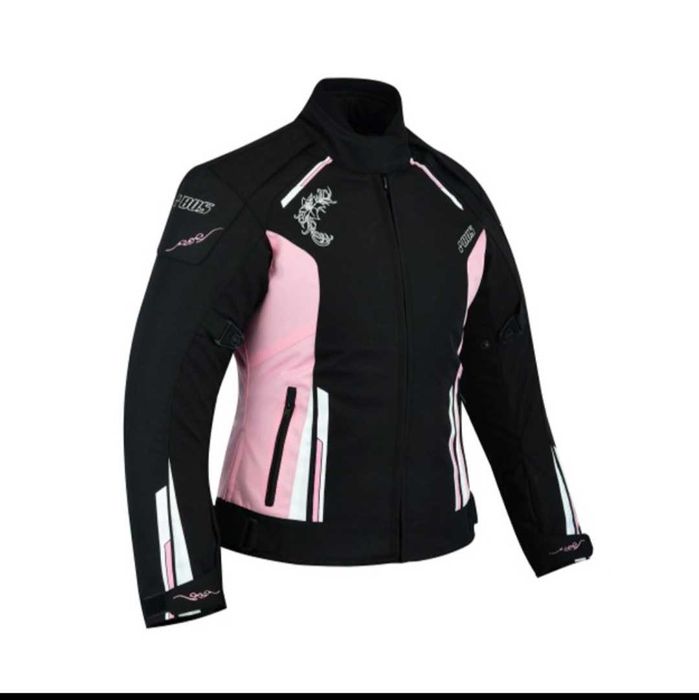 Casaco c/proteções senhora mota scooter novo