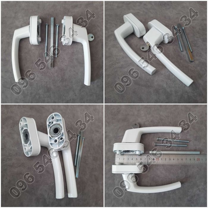 Двостороння балконна ручка (2-х сторонні ручки для балконних дверей)