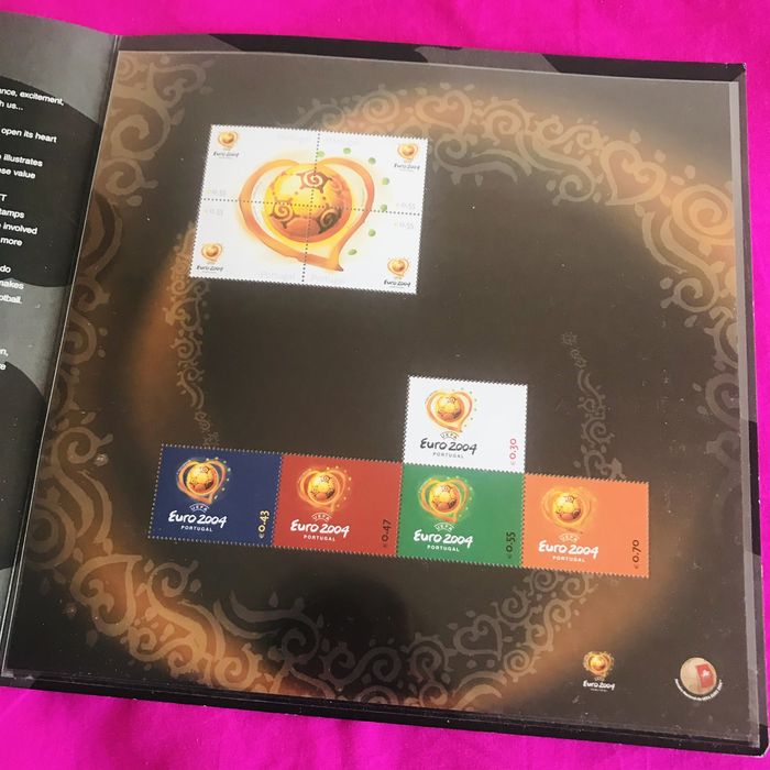 Caderneta Selos Euro 2004