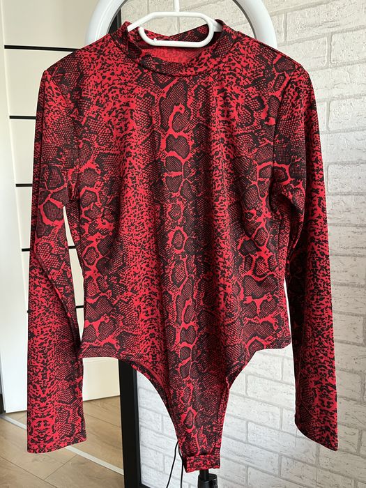Body z długim rękawem damskie Boohoo L/XL