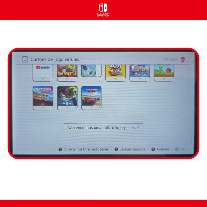 NINTENDO SWITCH 1ª Geração c/ mais de 20 jogos e muitos extras