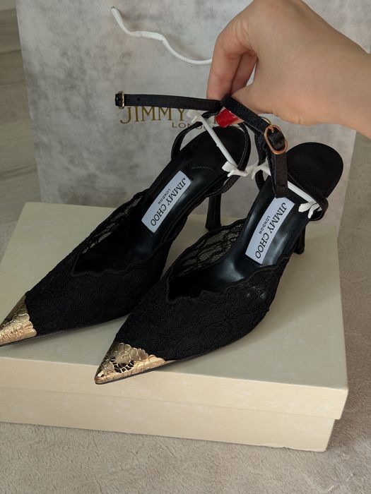 Мереживні туфлі jimmy choo 36 розмір (у наявності)