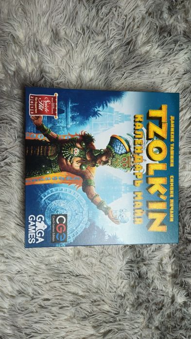 Настільна гра "Цолькин: Календарь Майя"; російською