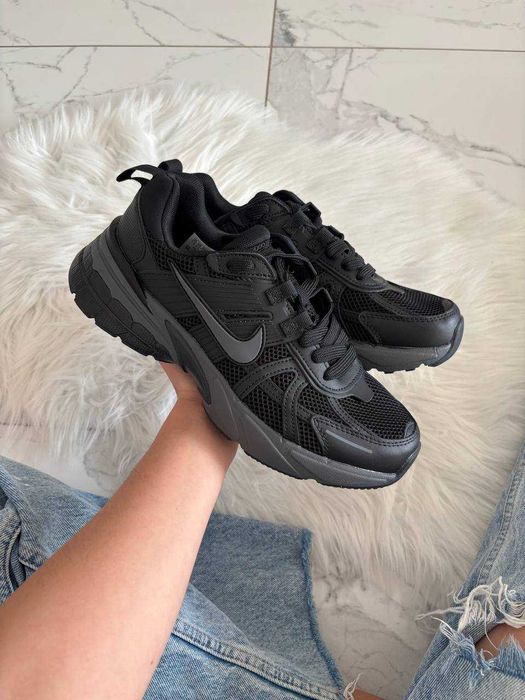 !SALE! Nike V2K Runtekk Black/Grey 36 37 38 39 40 41 42 43 44 45 найк в2к