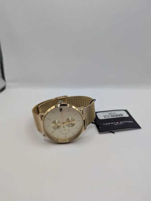 Zegarek damski Tommy Hilfiger złoty elegancki