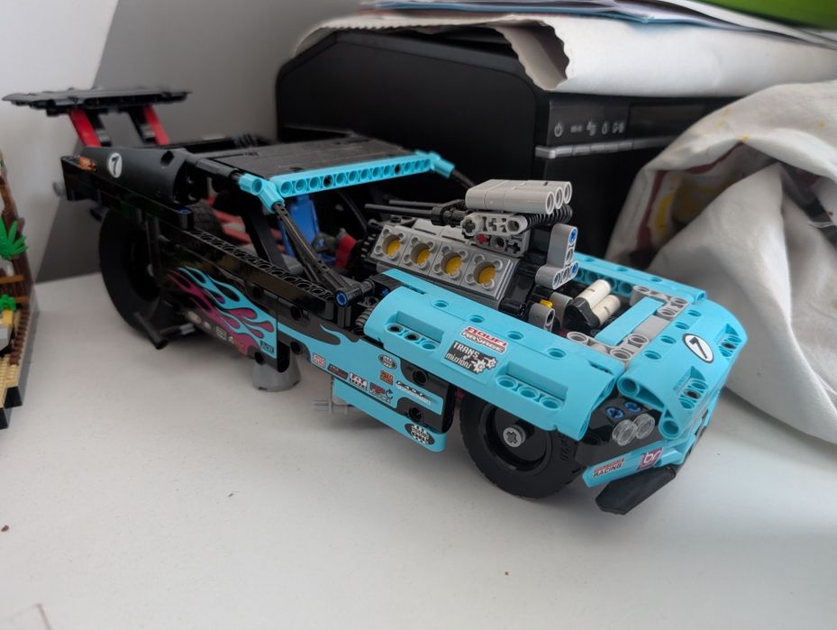 Lego technic драгстер лего конструктор машинка поточна