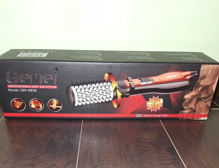 Фен стайлер Gemei CM 4828(3 в 1)