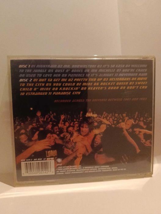 cd Guns N'Roses - Live era 87 - 93