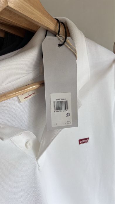 Оригінал 100% Поло Levi’s Standard fit+ чорний