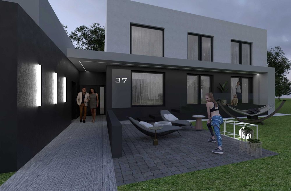 DOM PRZY LESIE - 370 m² pow. działki 1924 m²