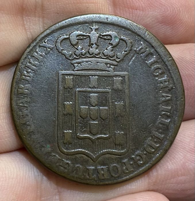 Moeda 160 - 40 Reis D MIGUEL I - 1828