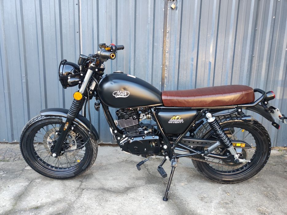MASH Seventy Five 2023 r 125cc kat.b Tylko 1370km jak nowy Transport