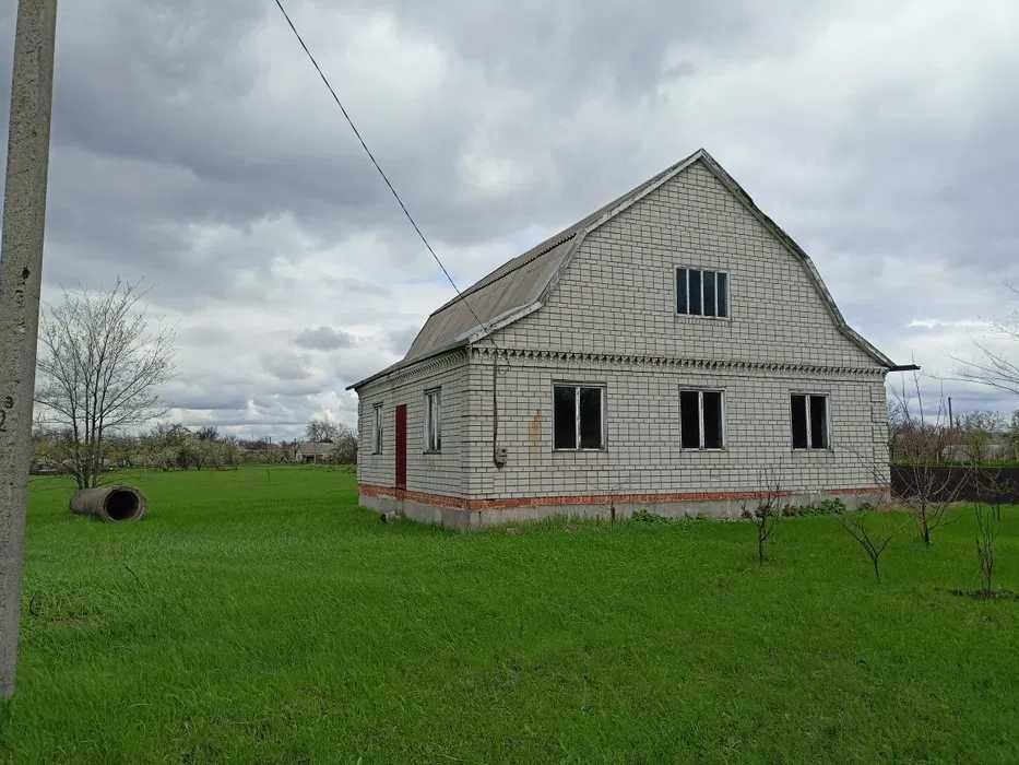 Продаж 2-пов. будинку з ділянкою 20 соток, Петриківка на березі річки