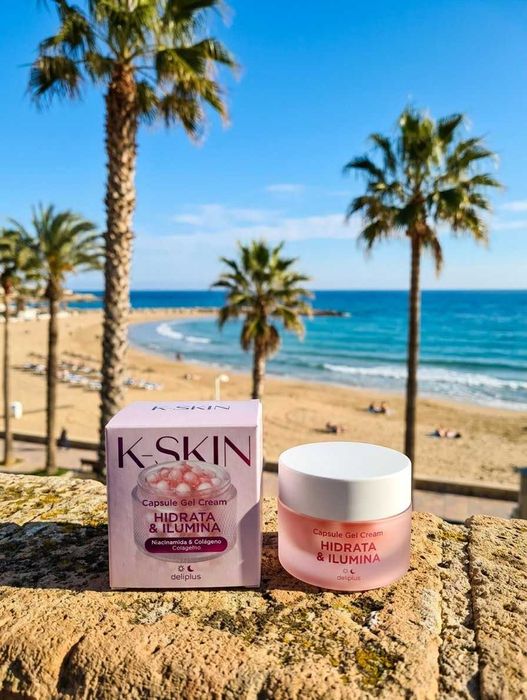 Krem w żelu K-Skin Hidrata & Ilumina z kolagenem, nowość od Deliplus.