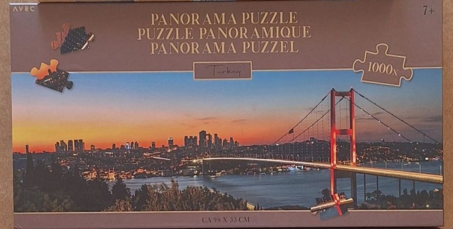 Puzzle Panorâmico da Turquia - 1000 Peças