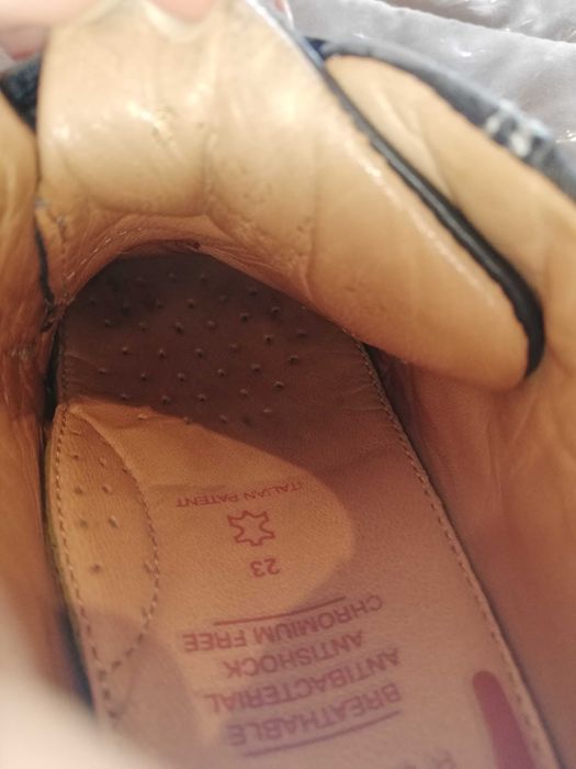 Botas Geox azul marinho tamanho 23