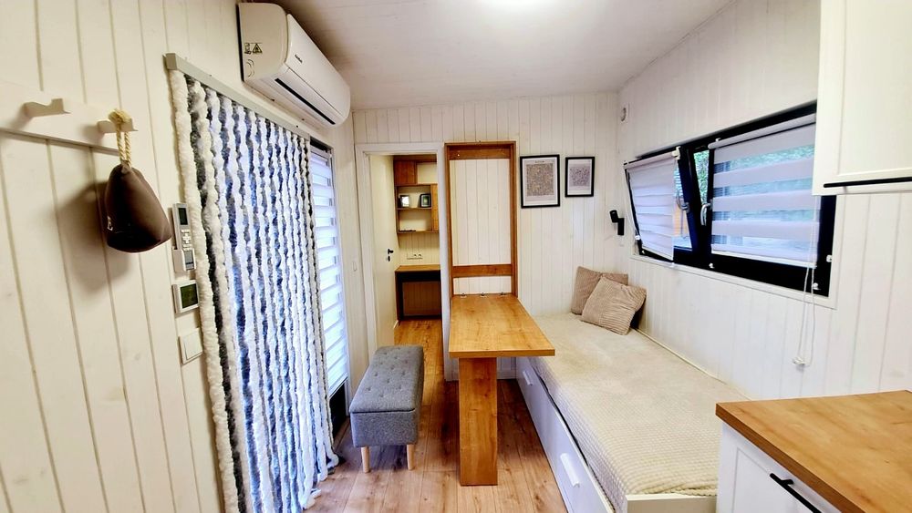 Domek letniskowy - Jezioro Turawskie - Przystań Turawa - Biały Domek Tiny House