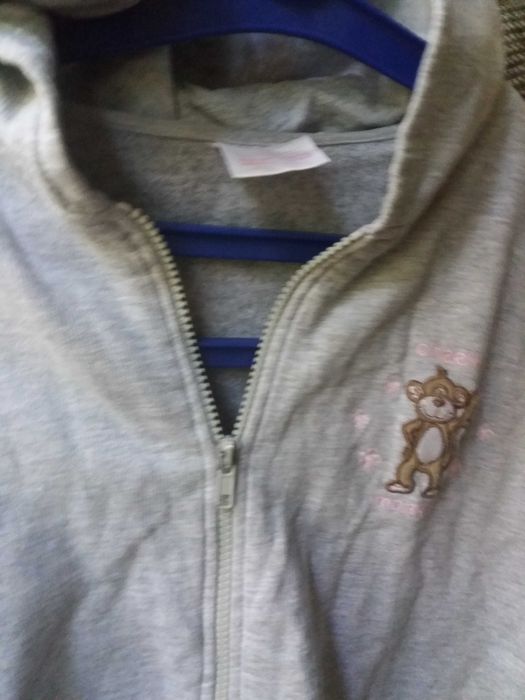Подростковая толстовка из хлопкового флиса б/у