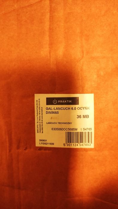 Łańcuch ocynk firmy Marcopol