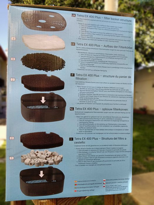 Filtro Aquário Tetratec EX 400