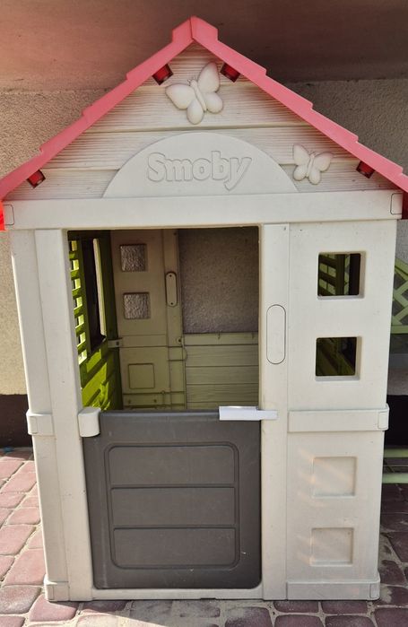 Domek SMOBY Nature z kuchnią 810713