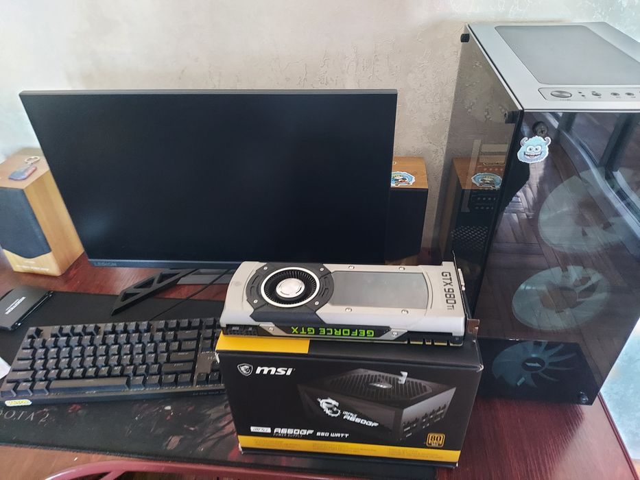 Продам  Блок ,Видеокарта ,Монитор