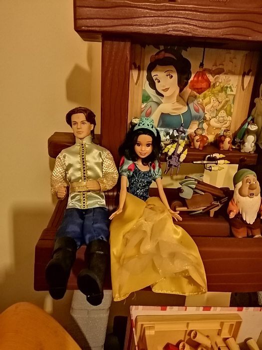 Casa de bonecas Branca de Neve e Anões