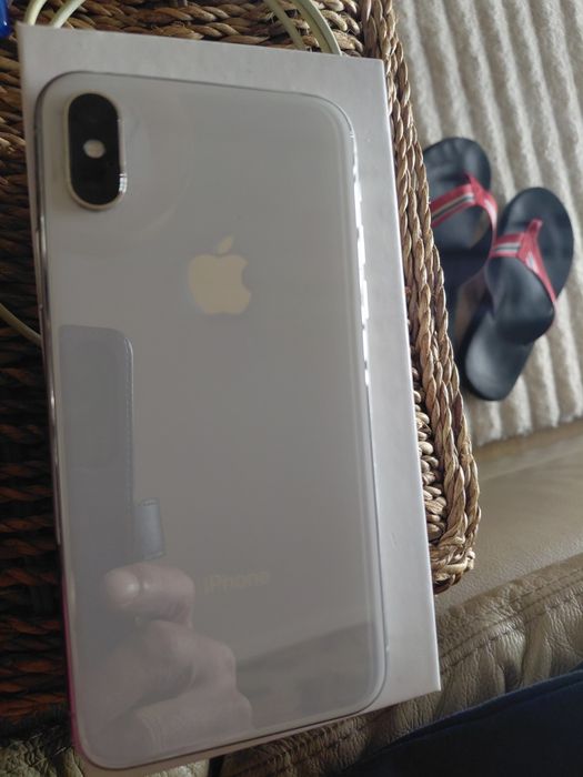 Iphone x como novo com capa