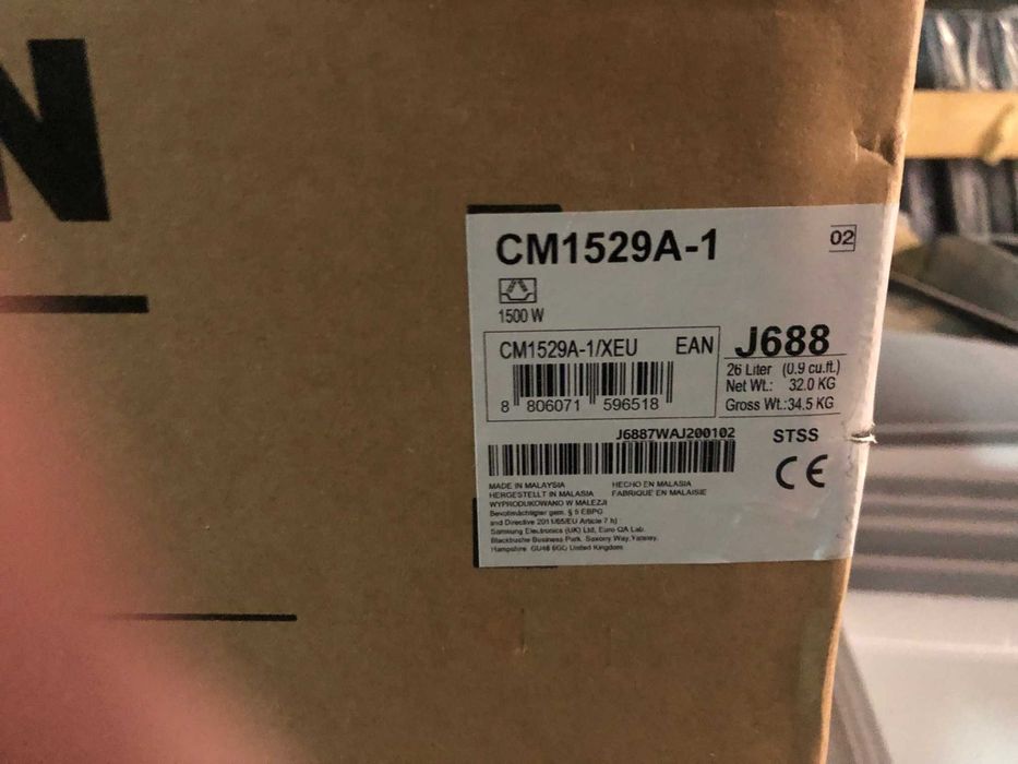 Mikrofala Samsung CM1529A-1 1500W