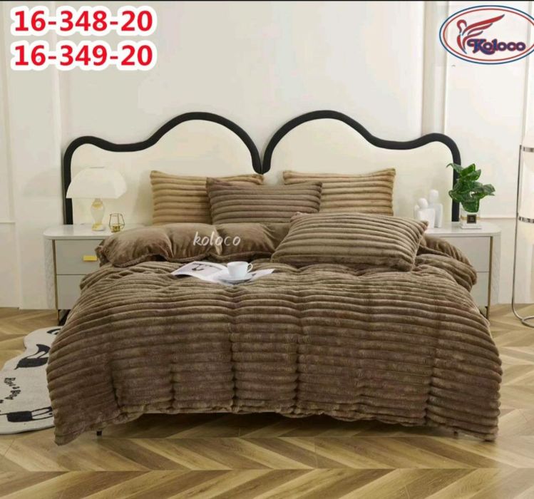 Плюшева постільна білизна Koloco