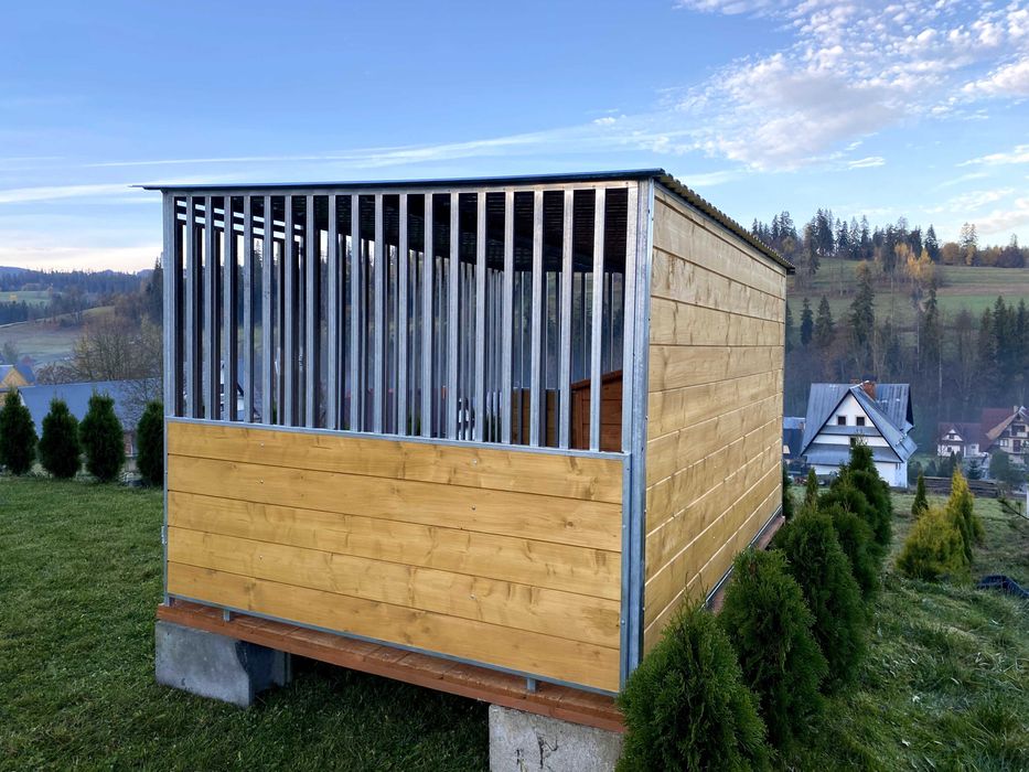 Kojec dla psa z profili ocynkowanych