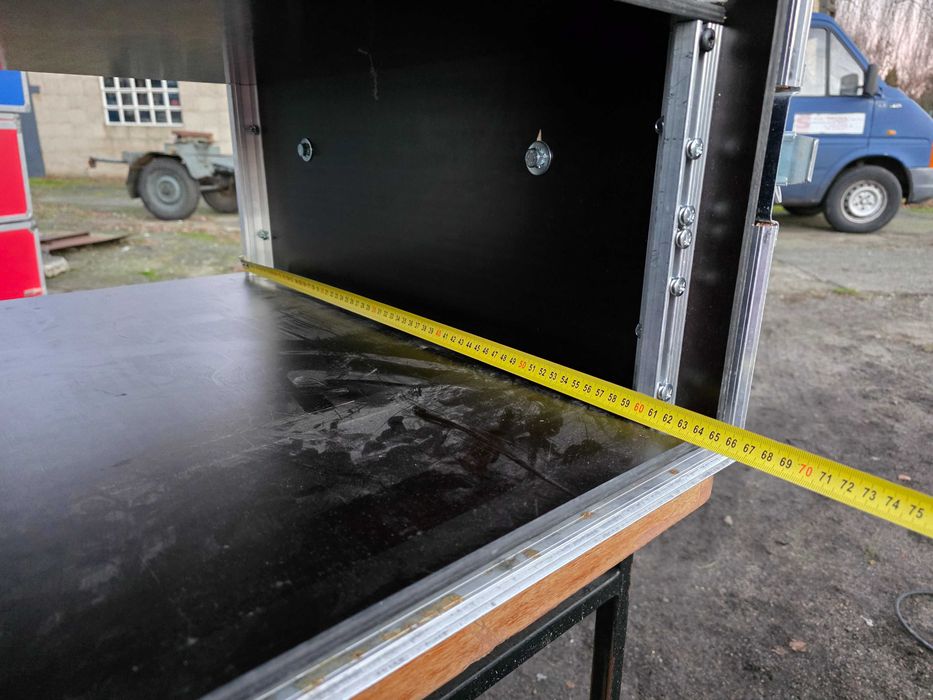 RACK CASE 5U 2x szyna 61cm 19 cali Shockmount flightcase FAKTURA 23%
